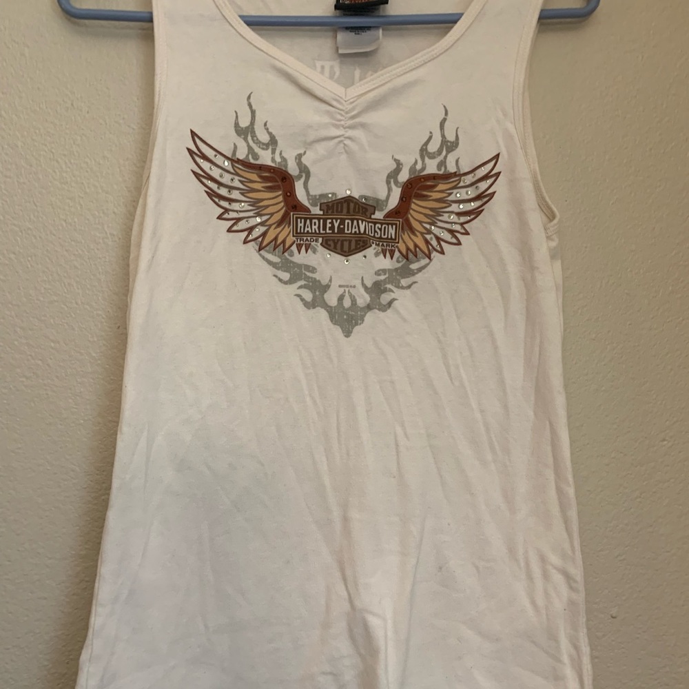 Large Harley tank top